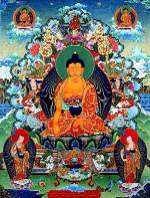 Imagem do Buddha Shakyamuni, para ajudar na viualizao